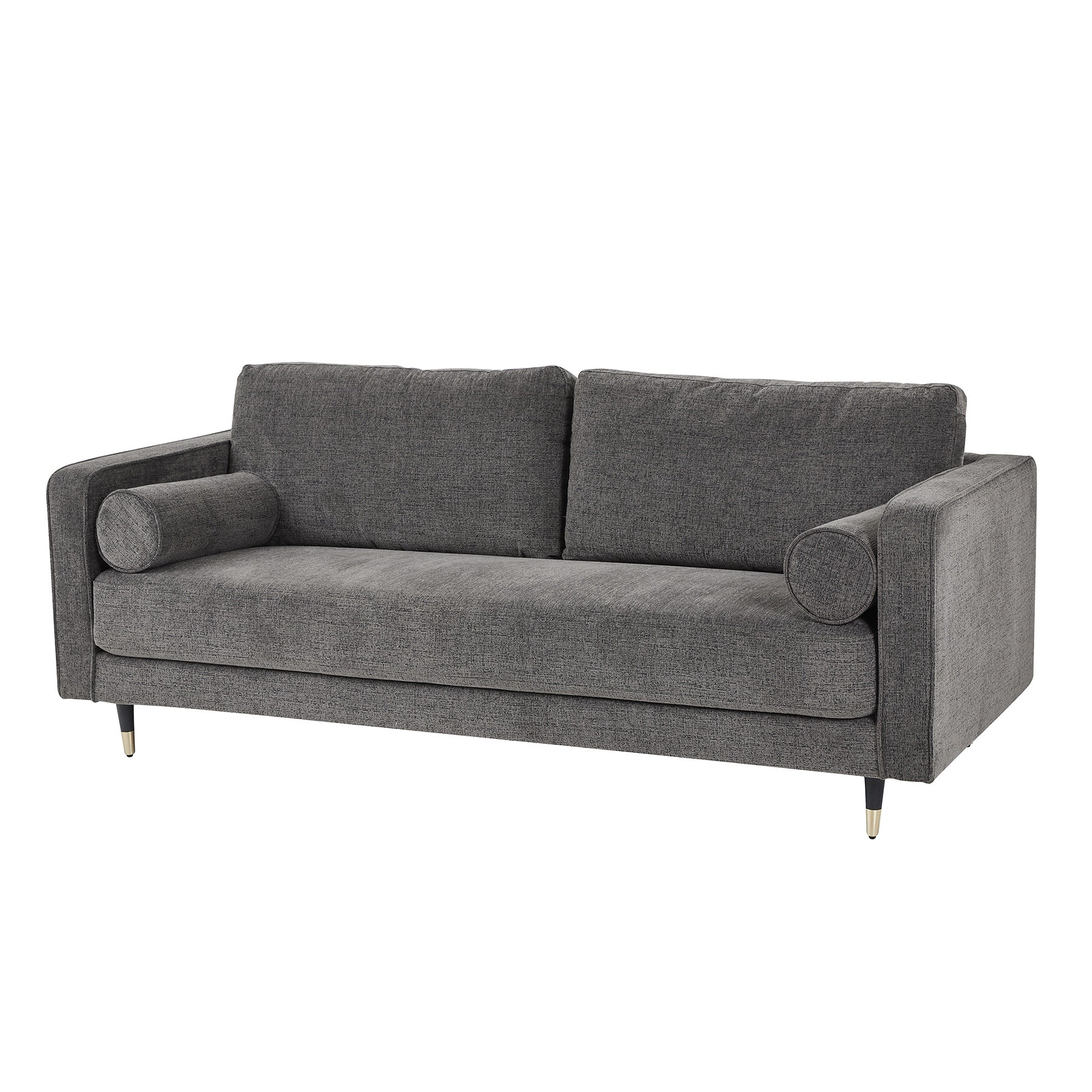 Hampton Grey Modern Large Sofa