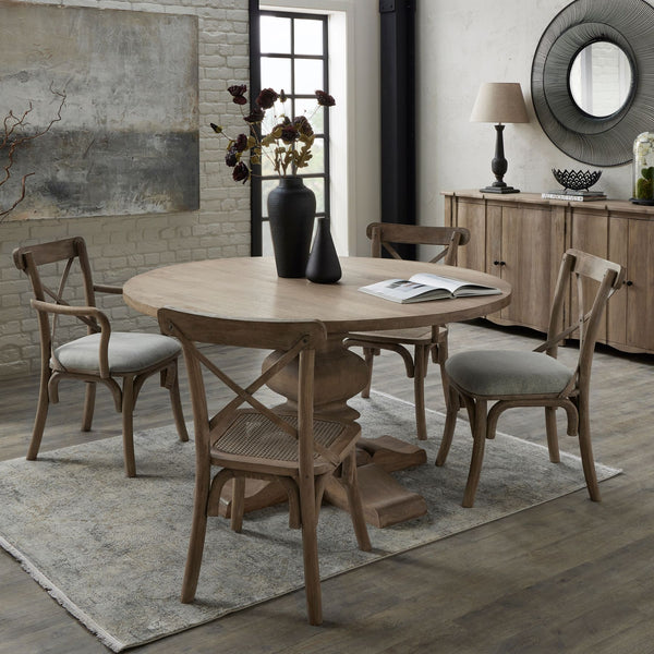 The Copgrove Round Pedestal Dining Table