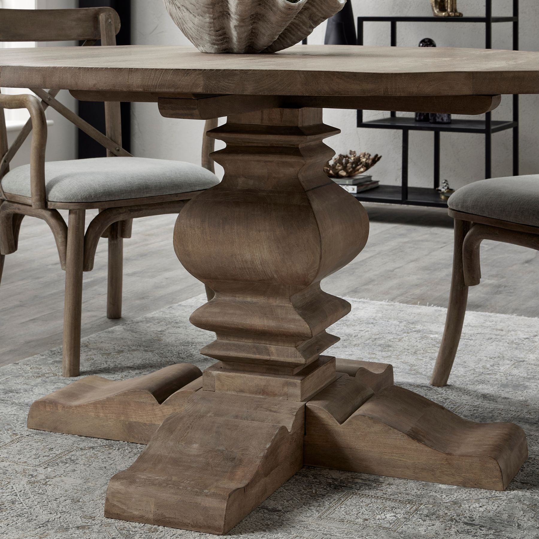 The Copgrove Round Pedestal Dining Table