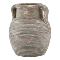 Siena Rustic Brown Amphora Vase