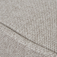 The Lily Oatmeal Twill Swivel Armchair