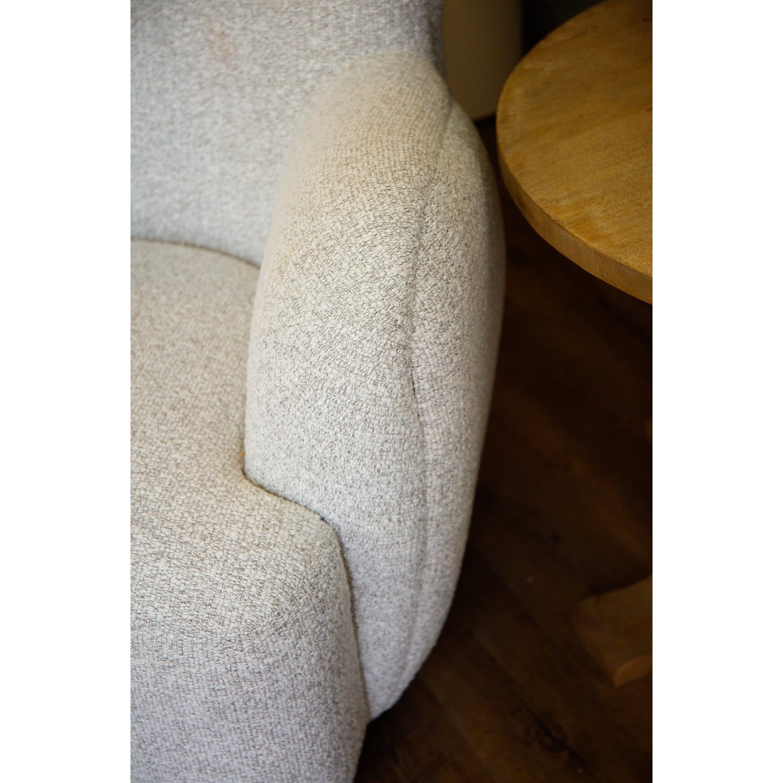 The Greige Hui Large Modern Armchair