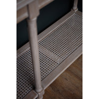 The Serene Rattan & Ash Console Table