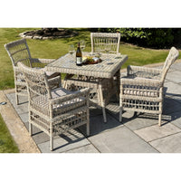 Provence Luxury Outdoor 4 Seater Dining Set