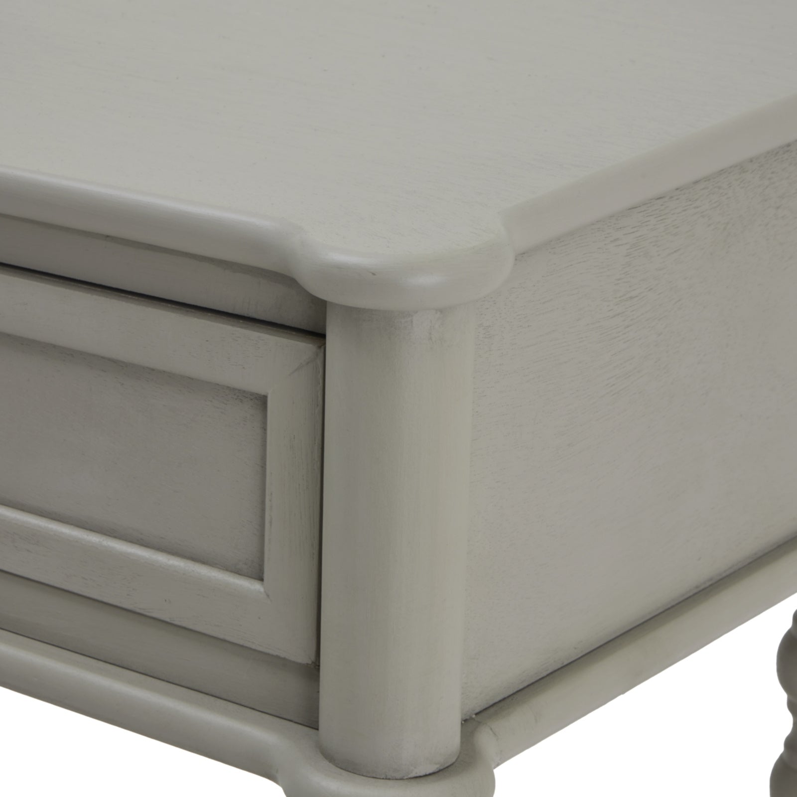 Camden Two-Drawer Console Table - Natural Wood