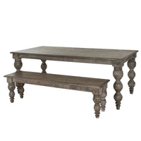 The Rutland Rectangular Wood Dining Table