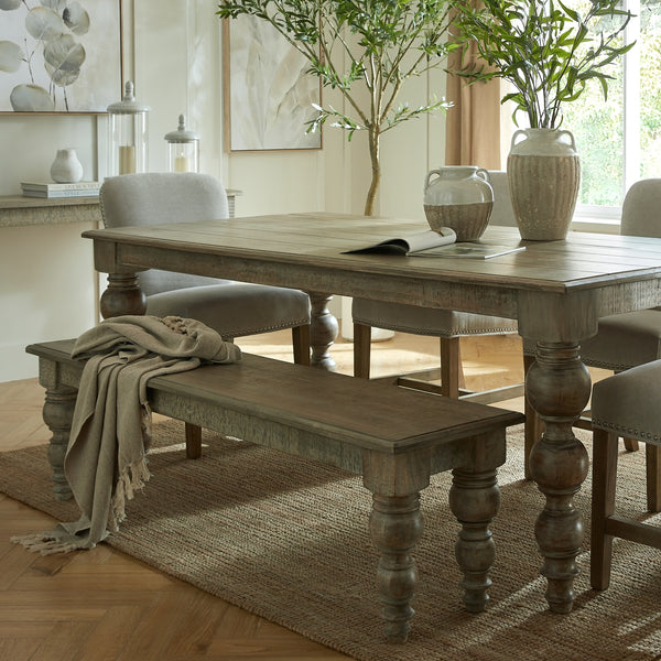 The Rutland Rectangular Wood Dining Table