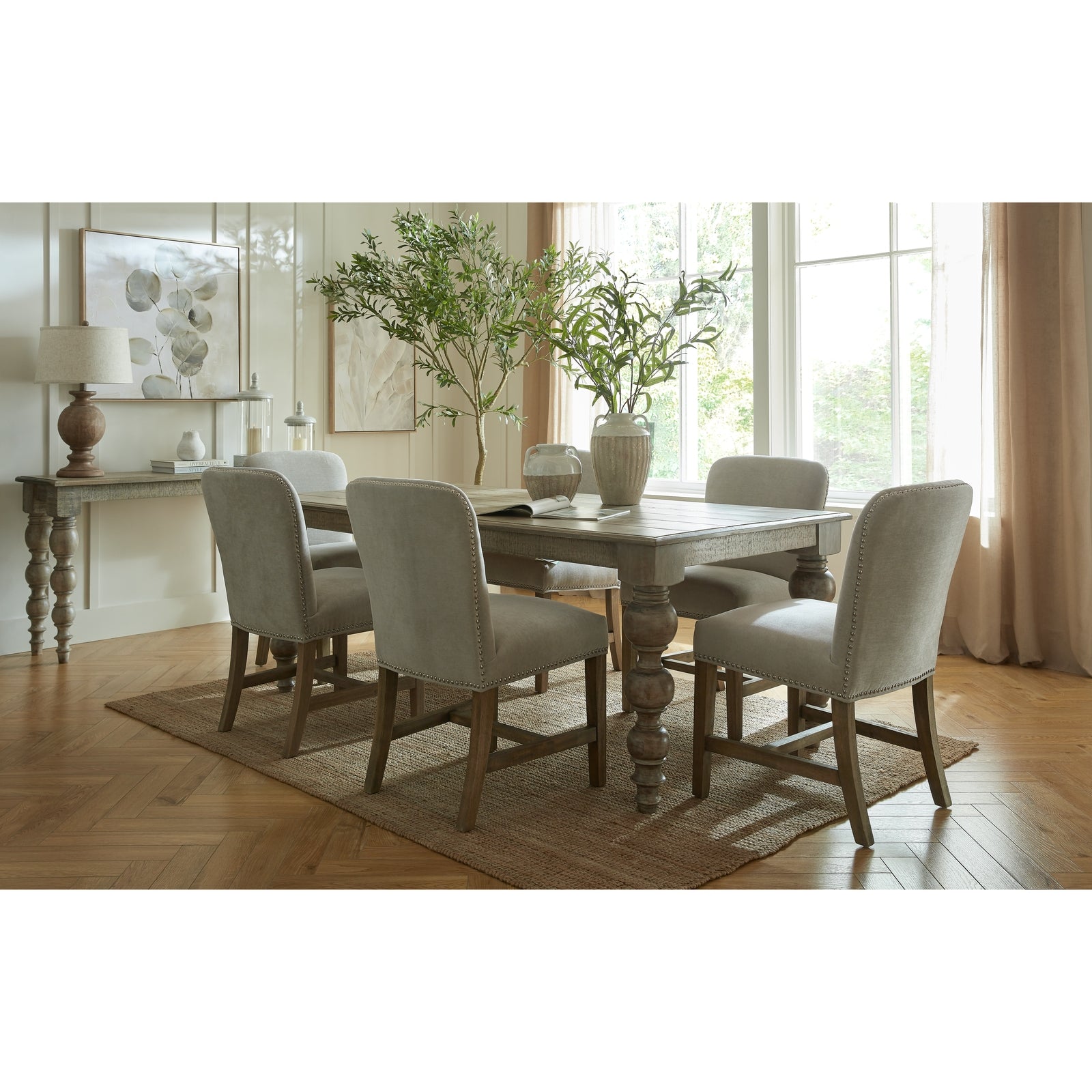 The Rutland Rectangular Wood Dining Table