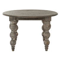 The Rutland Round Wood Dining Table