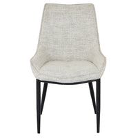 The Zephra White Modern Dining Chair