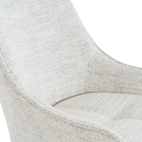 The Zephra White Modern Dining Chair