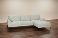 The Zephra Three Seater Sofa & Footstool