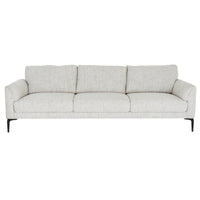 The Zephra Three Seater Sofa & Footstool