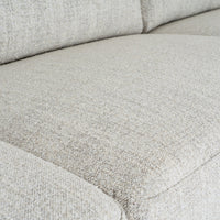 The Zephra Three Seater Sofa & Footstool