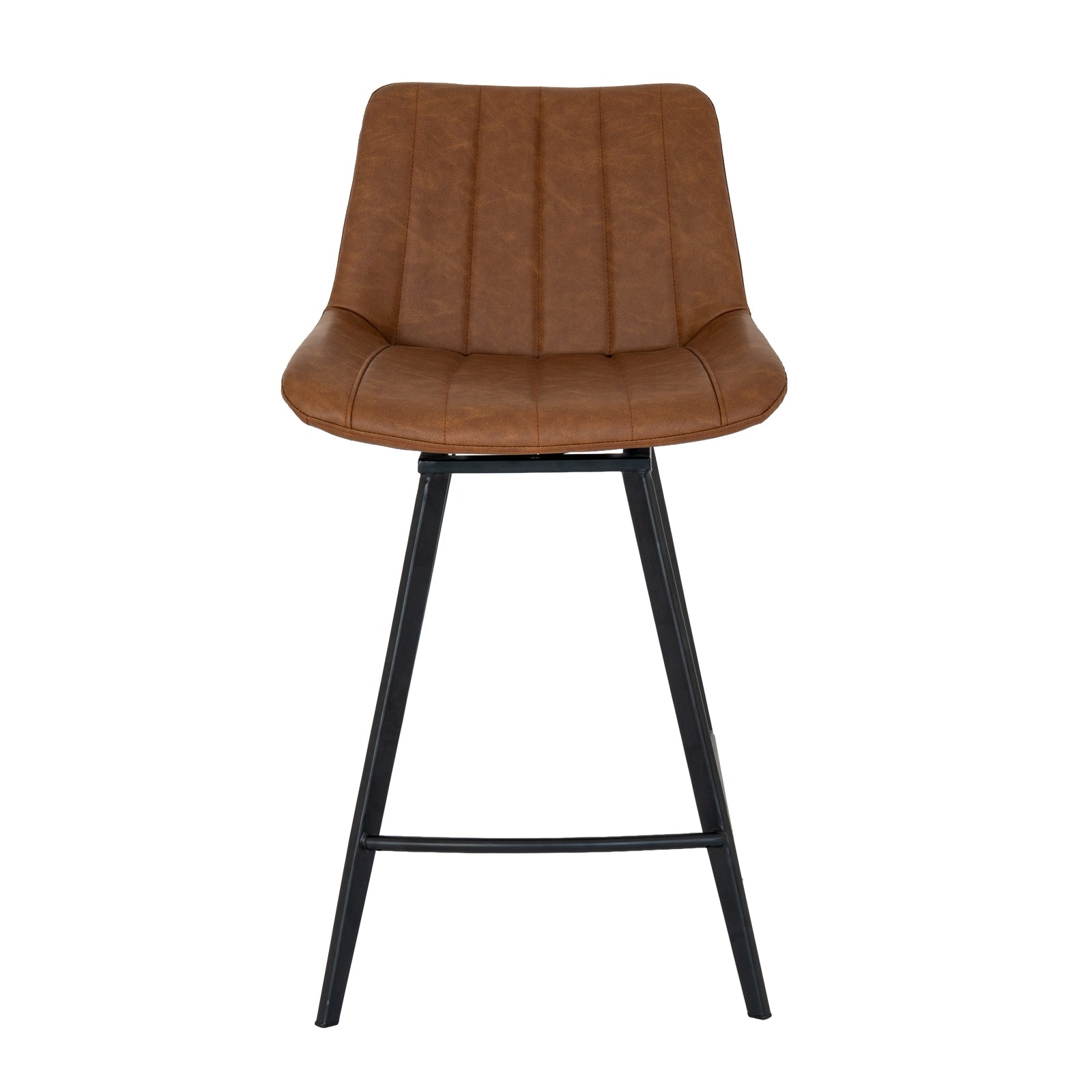 The Malmo Tan Swivel Bar Stool