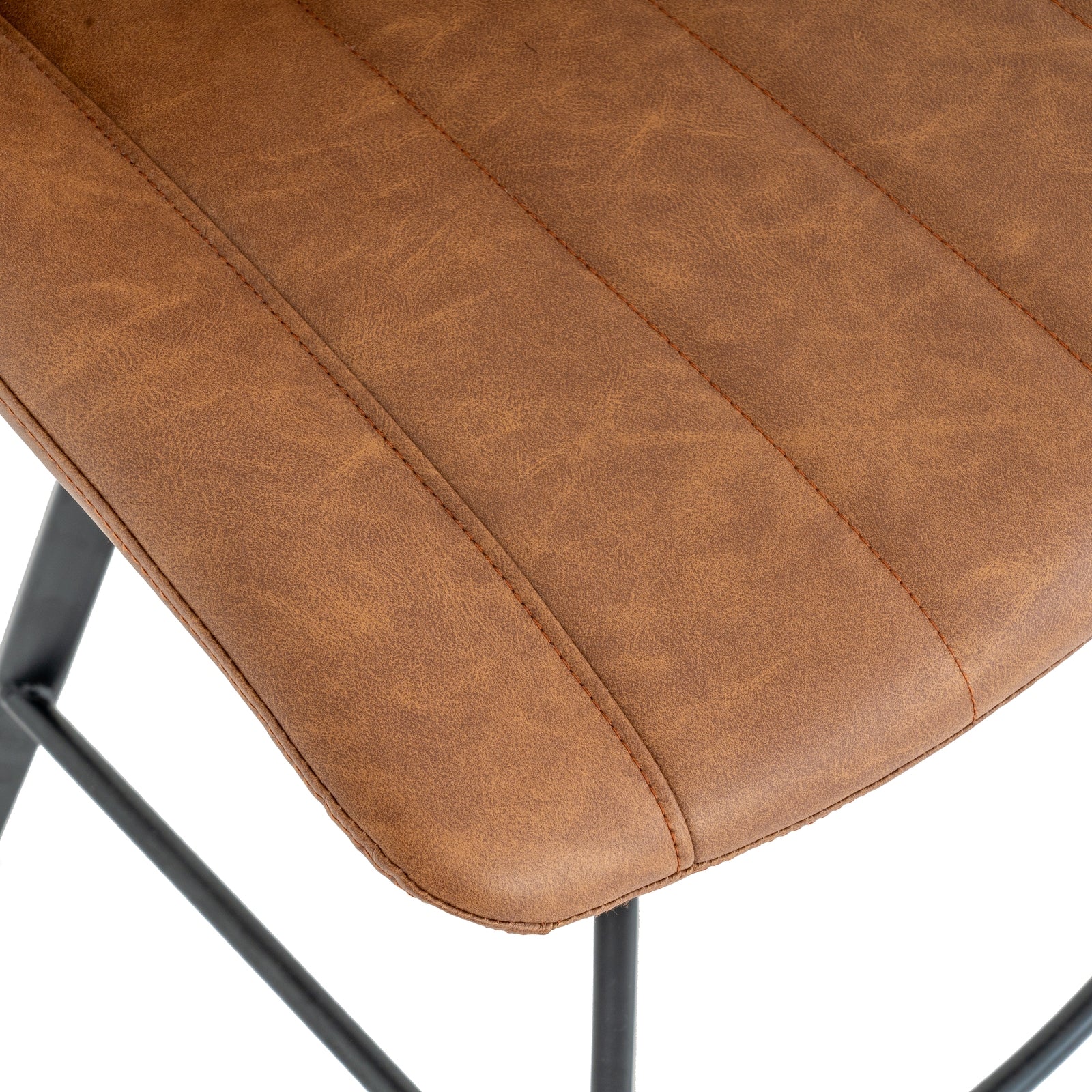 The Malmo Tan Swivel Bar Stool