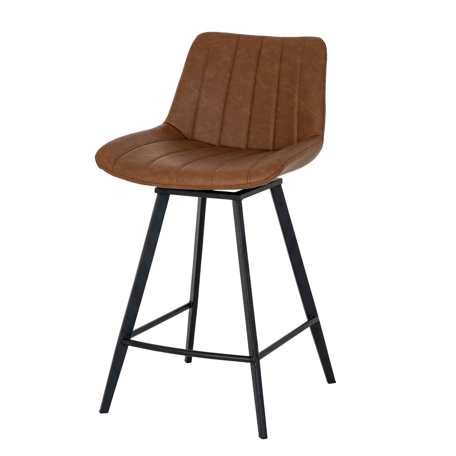 The Malmo Tan Swivel Bar Stool