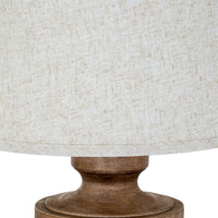 The Tassora Artisan Sculpted Table Lamp