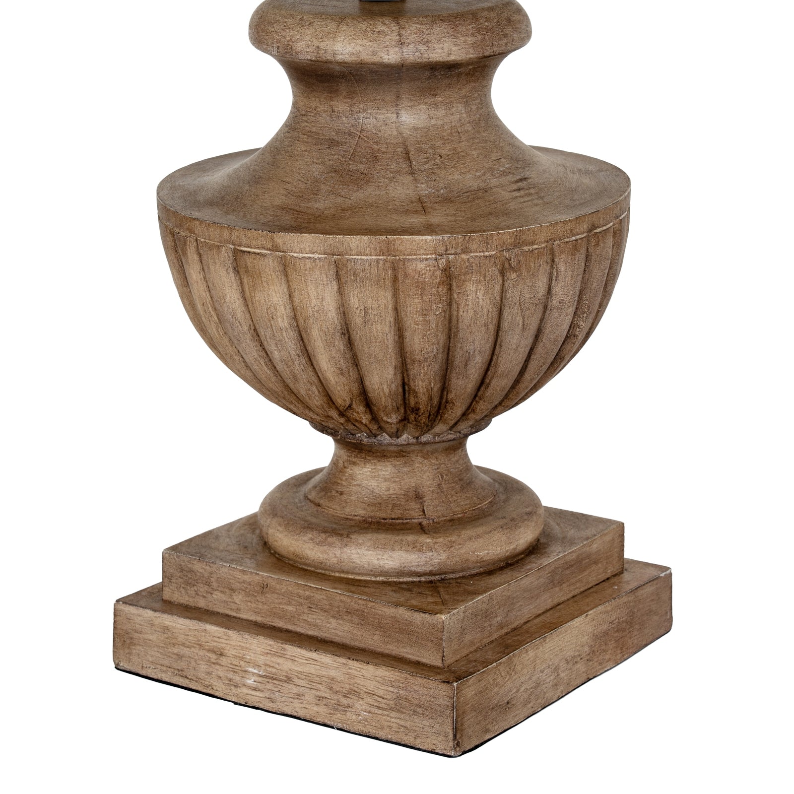 The Marbelle Stone Effect Table Lamp