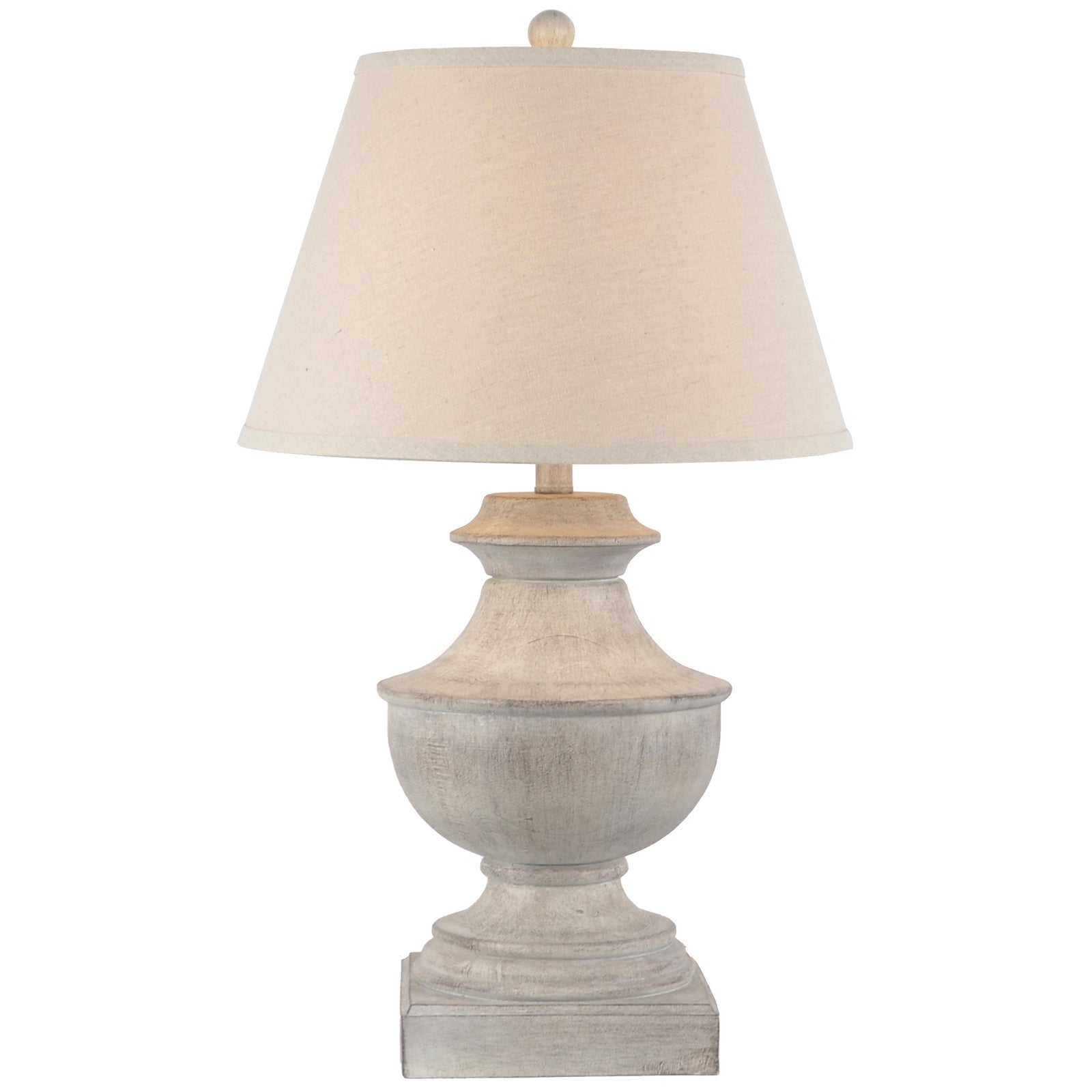 Montara White Textured Lamp
