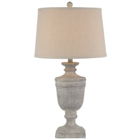 Ossia White Column Table Lamp