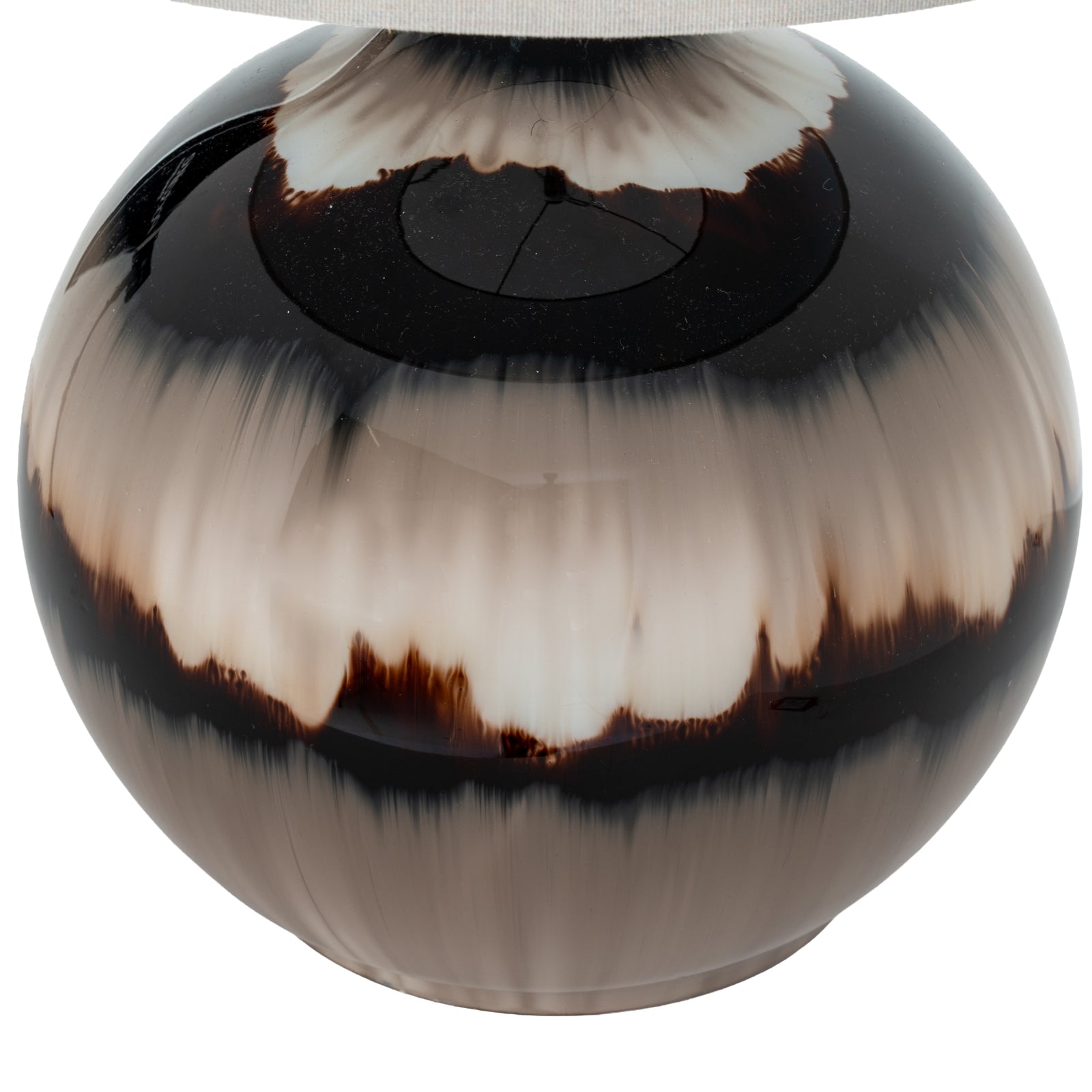 The Sepia Shadows Glass Lamp