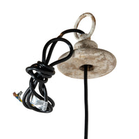 The Solara Industrial Bronze Orb Pendant