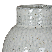 The Cairn White Dimpled Ceramic Vase