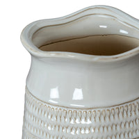 The Tava Hewn Textured Cylinder Vase