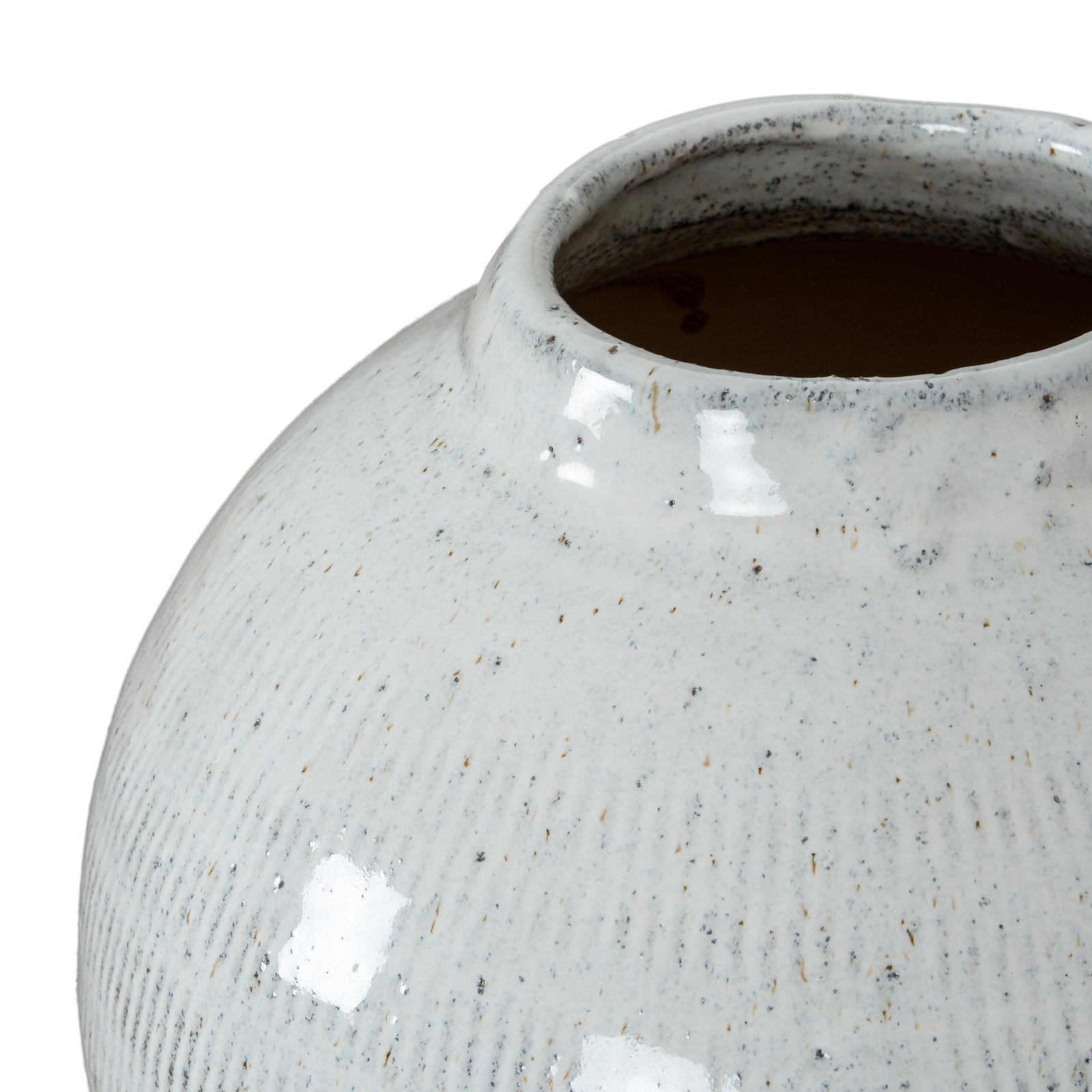 The Kemi Large White Olpe Vase