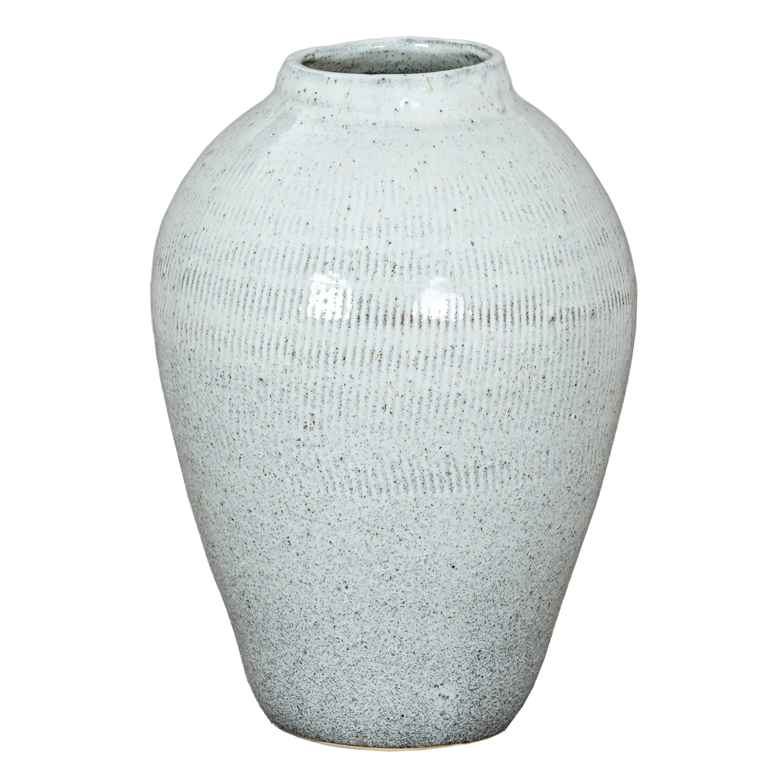 Kemi Large White Olpe Vase