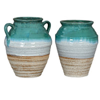 The Fen Textured White Amphora Vase