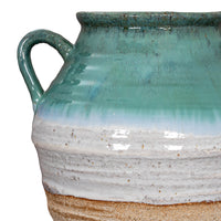 The Fen Textured White Amphora Vase