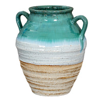 Fen Textured White Amphora Vase