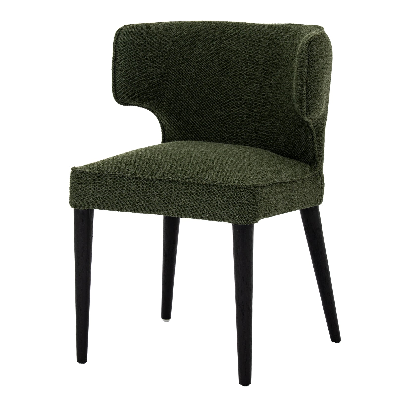 Avia Moss Green Velvet Dining Chair