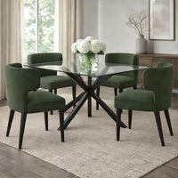 The Avia Moss Green Dining Chair