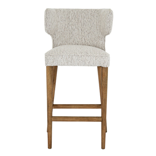 The Avia Mist Grey Bar Stool