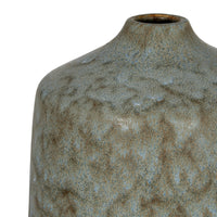 The Capella Minimalist Grey Clay Bottle Vase