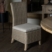 Capri Outdoor Dining Chair - Weather-Resistant Modern Garden Seating | Hearth & Haven