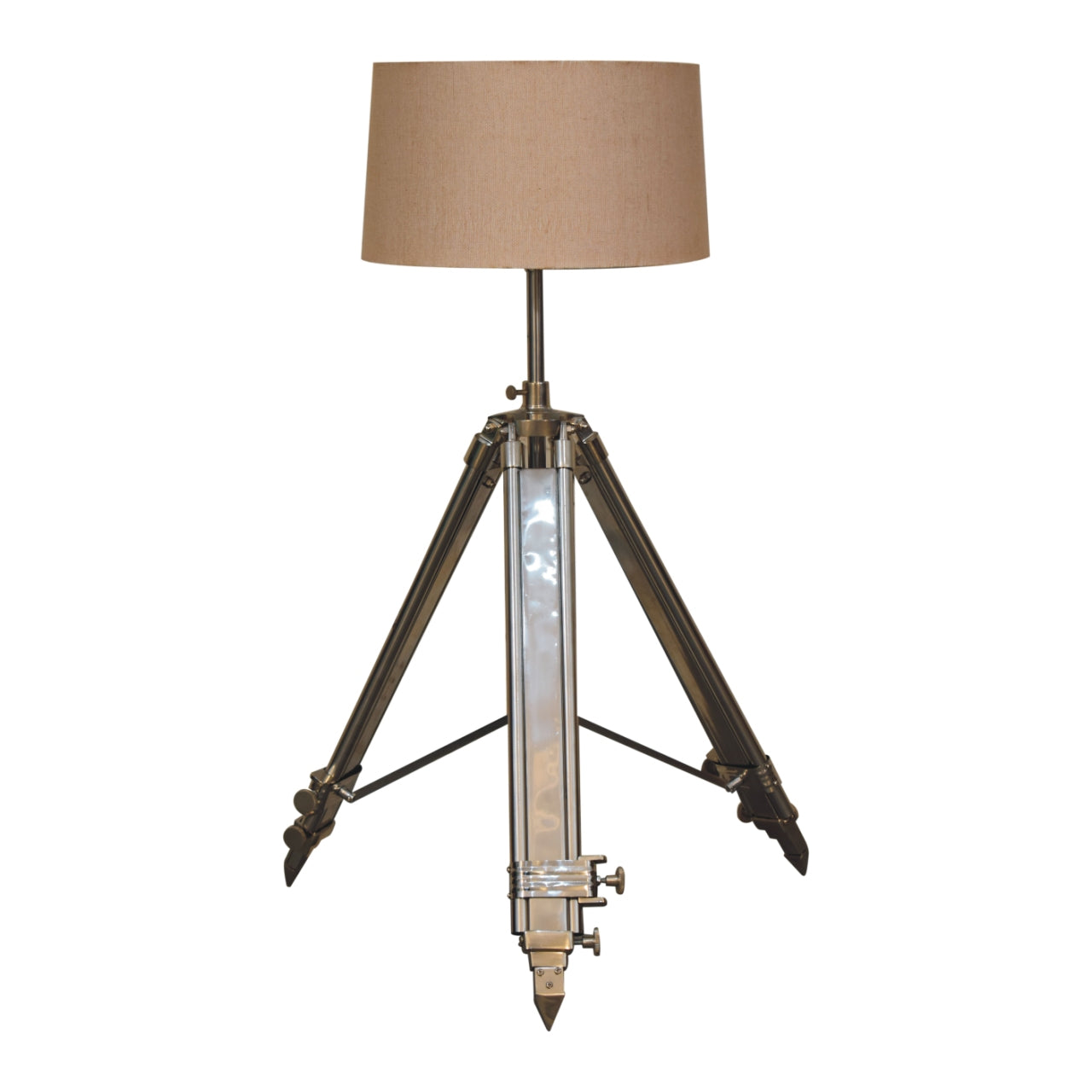 The Chrome Tripod Floor Lamp