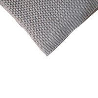 The Double Knit Grey Throw