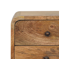The Compact Curve Nightstand