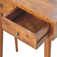 The Compact Chestnut Console