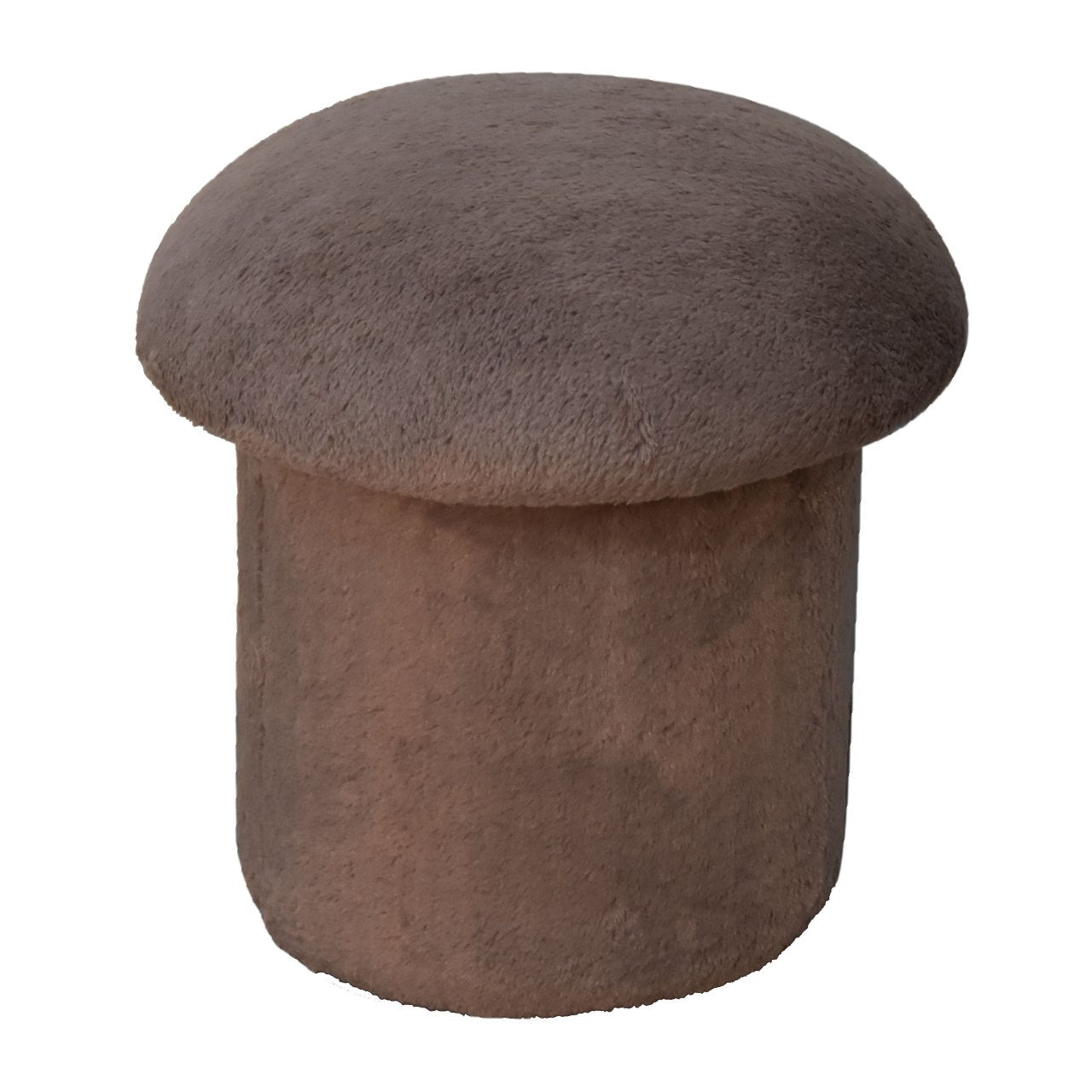 The Mushroom Fur Stool (Mocha)