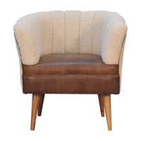 The Alpona Leather Armchair