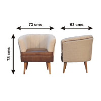 The Alpona Leather Armchair