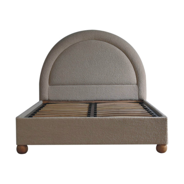 The Seraphina Bouclé Bed