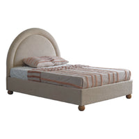 The Seraphina Bouclé Bed