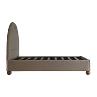The Seraphina Bouclé Bed
