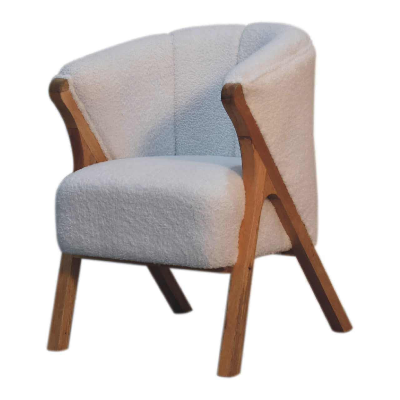 The Minimalist Bouclé Chair